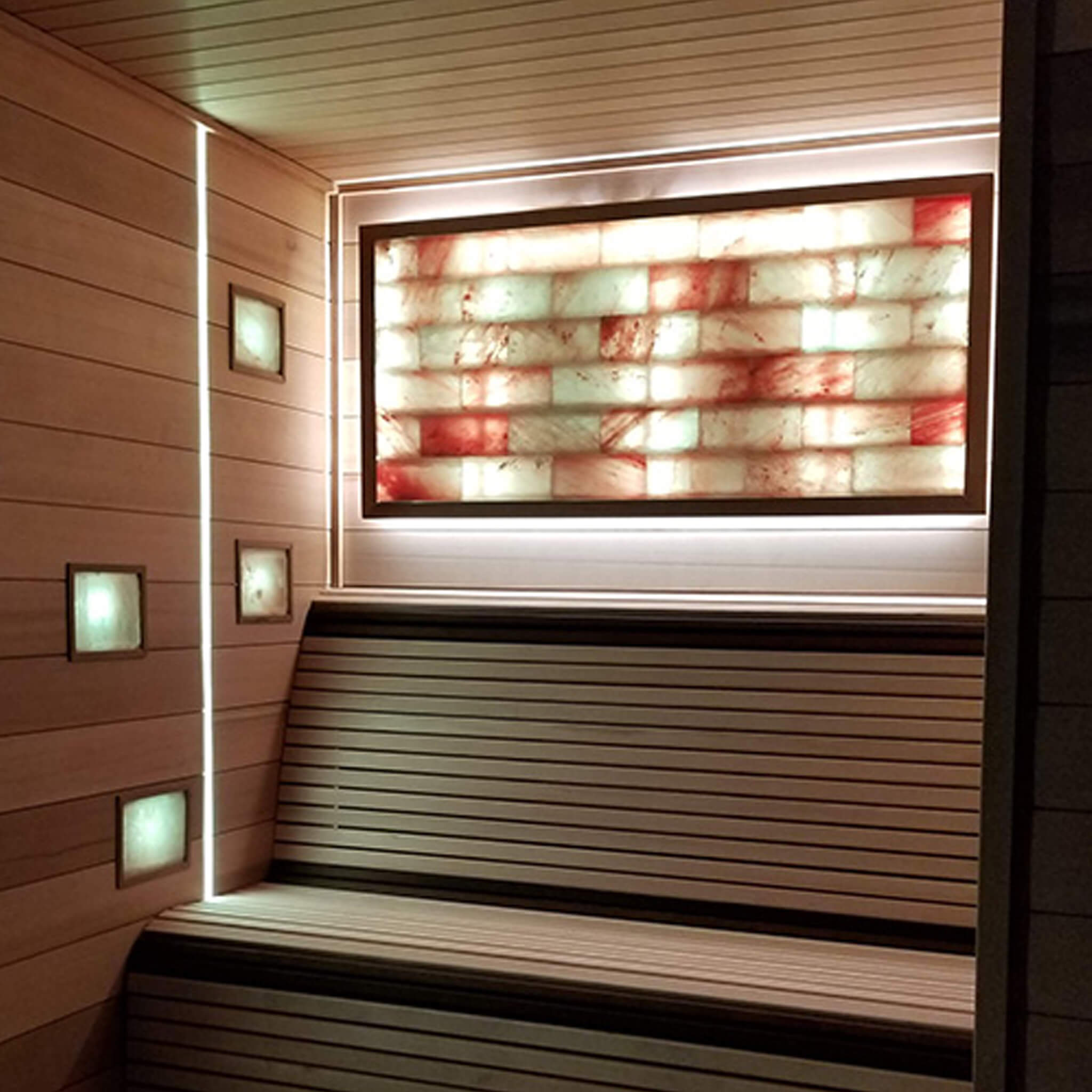 Customizable Large Himalayan Salt Sauna Light Kit
