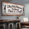 Backyard Bar & Grill Sign II