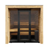 Fortis Fully-Assembled 4-Person Outdoor Sauna Cabin [Made-To-Order] [14-FORTIS]