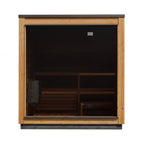 Nordic Dawn 4-Person Fully-Assembled Outdoor Sauna Cabin [Made-To-Order] [14-KIR-4555]