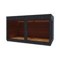 Nordic Misty XL 1-Entrance Outdoor Sauna / Lounge / Office / Gym [Made-To-Order] [14-KIR-3879/80]
