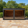 Nordic Misty XL Lounge 2-Entrance Outdoor Sauna Cabin [Made-To-Order]