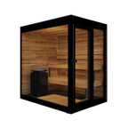 Vera 3-Person Fully-Assembled Outdoor Sauna Cabin [Made-To-Order] [14-VERADL/R]
