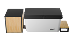 RevX Acrylic X Tub Cold Plunge + LUX High Performance Chiller and Filtration System