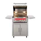 Stainless Steel Freestanding Gas Grills With Deluxe Cart