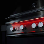 Stainless Steel Freestanding Gas Grills With Deluxe Cart
