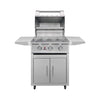 TrueFlame E-Series Stainless Steel Gas Freestanding Grill With Cart